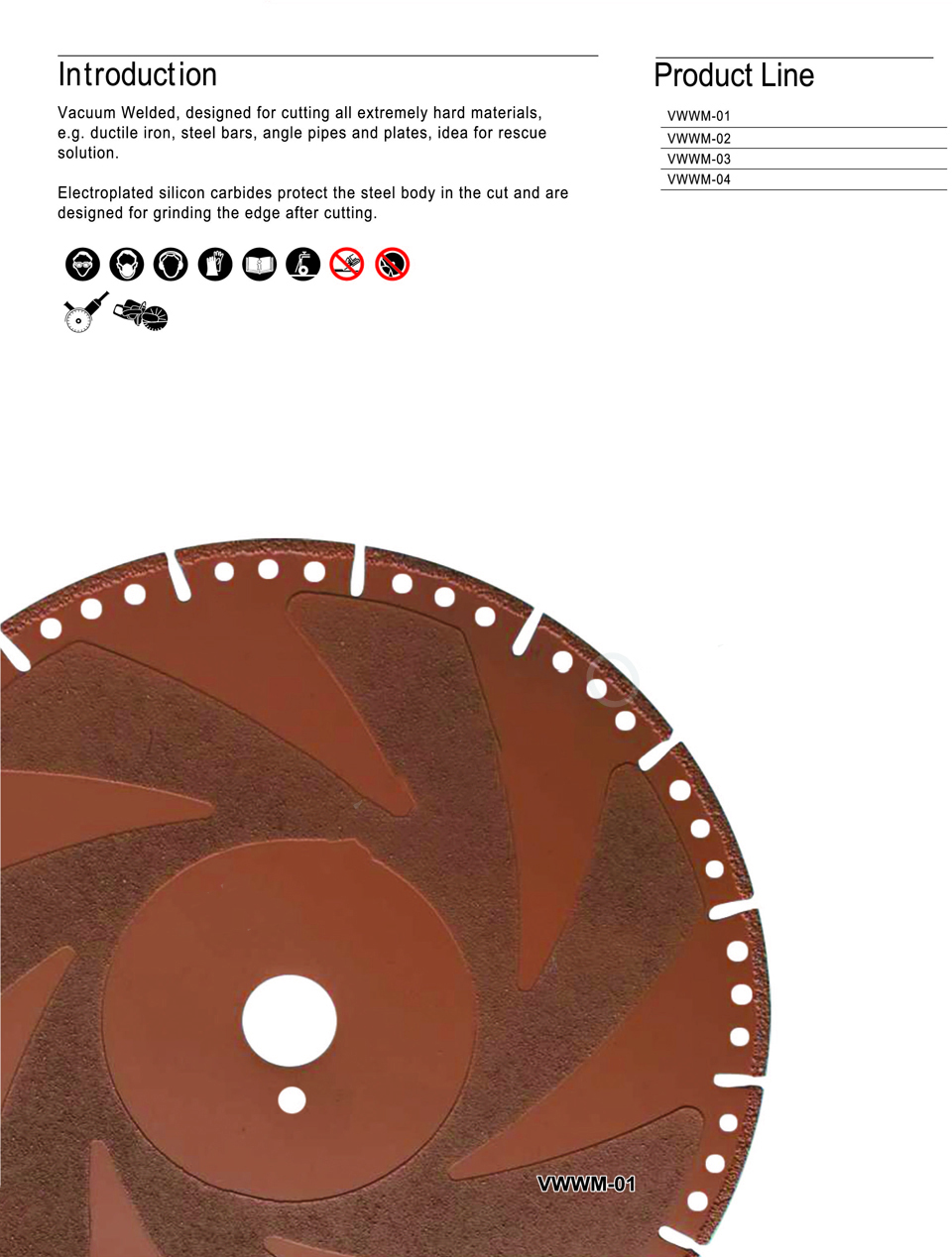 Vacuum Welded Saw Blade