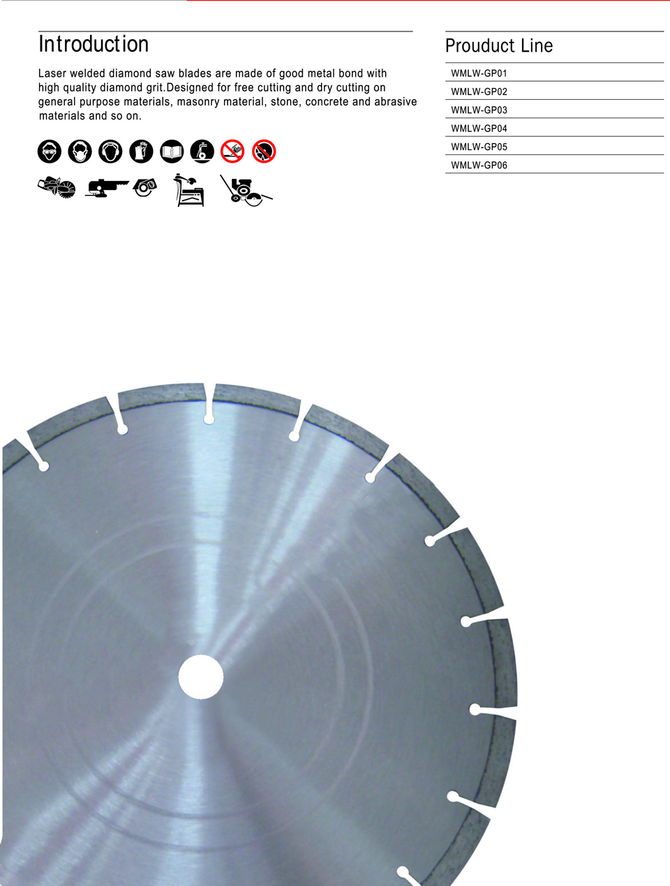 Laser Welded Saw Blade General Purpose